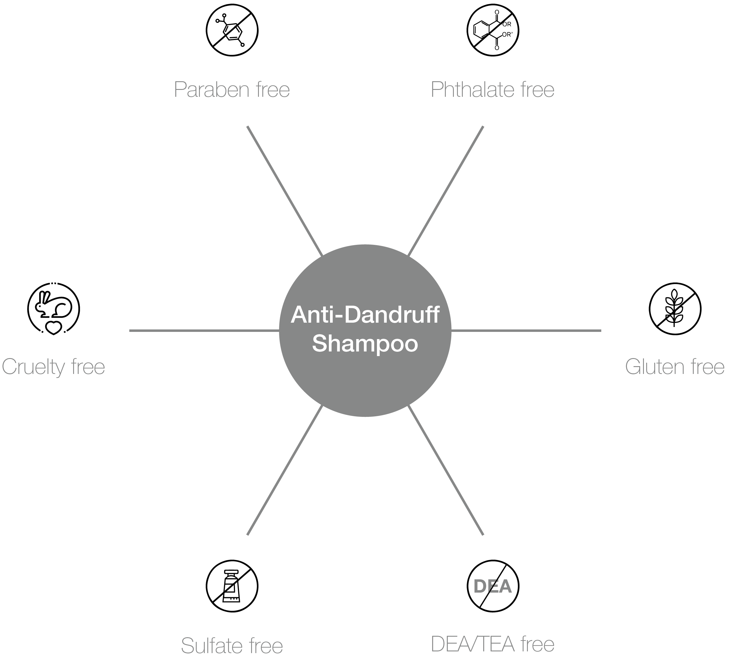 Anti-Dandruff Shampoo Pro-benefits