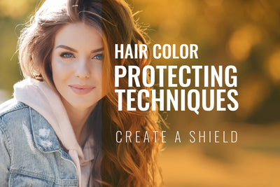 Técnicas de protección del color del cabello: crear un escudo