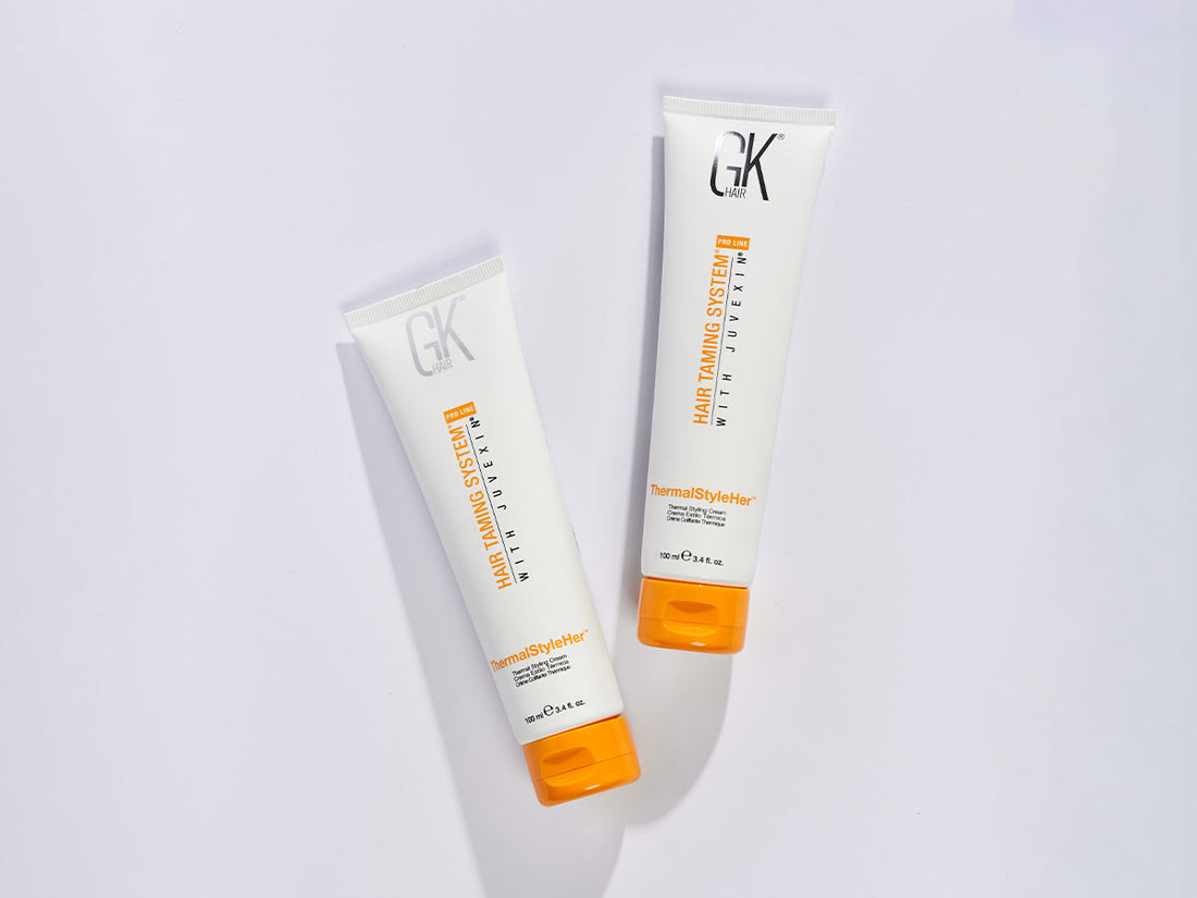 thermalstyleher cream with white background