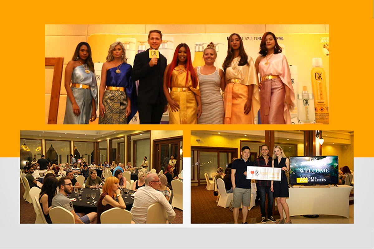 Passport to Success event graphic announcing the annual GK Hair company trip and conference