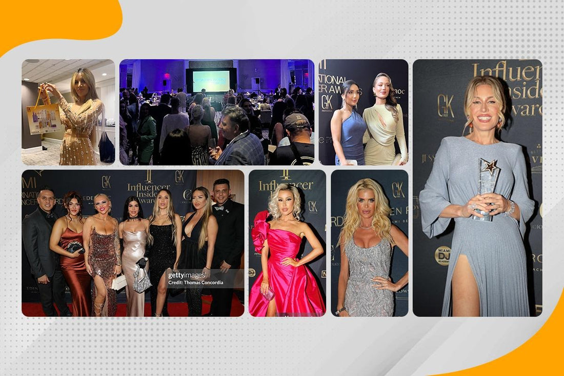 GK Hair's Show Stopping Night at the Influencer Insider Awards in Miami