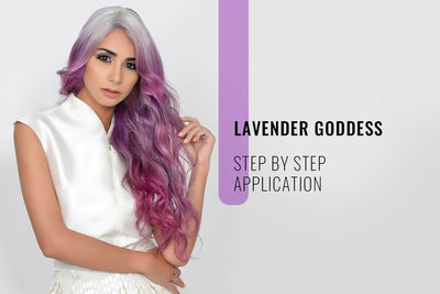 Lavender Goddess - Step by Step Guide With Bombshell Masque | GKhair