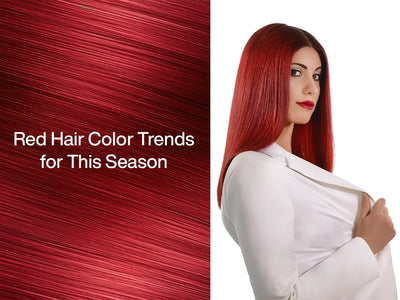 Tendencias de color de cabello rojo vibrante que están dominando esta temporada