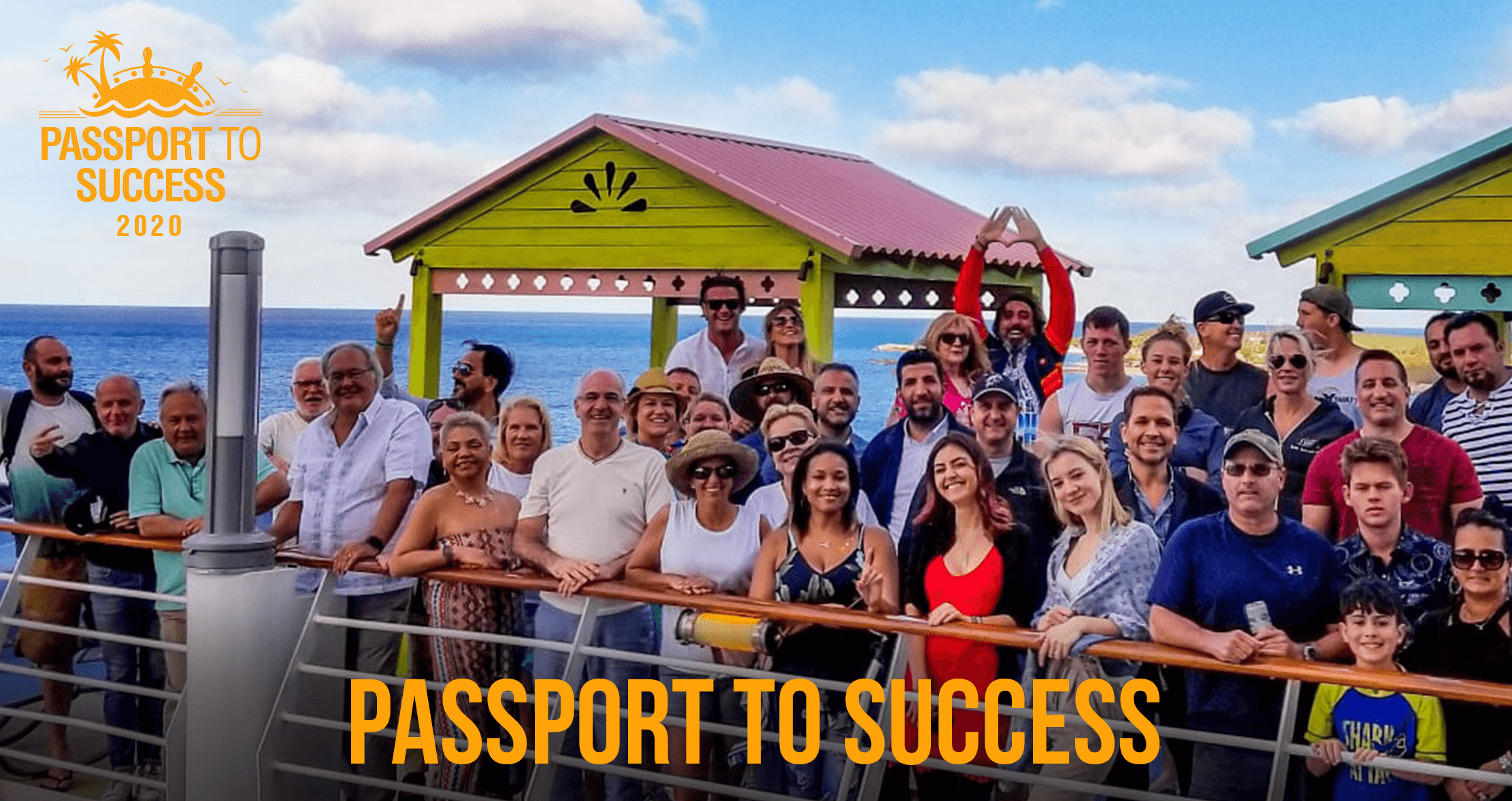 Attendees gathered at the GK Hair Passport to Success event held in the Bahamas