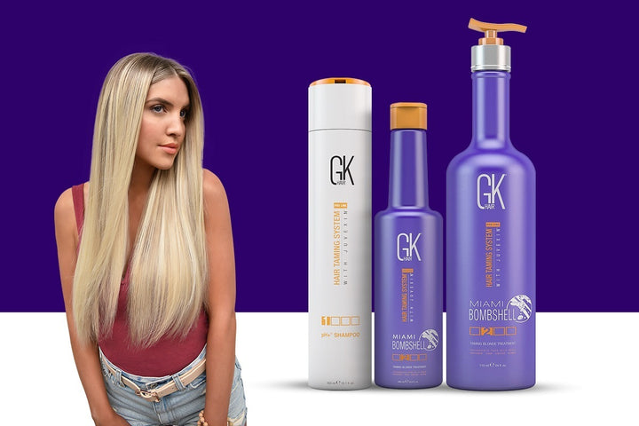 Miami bombshell hair treatment - GK Hair