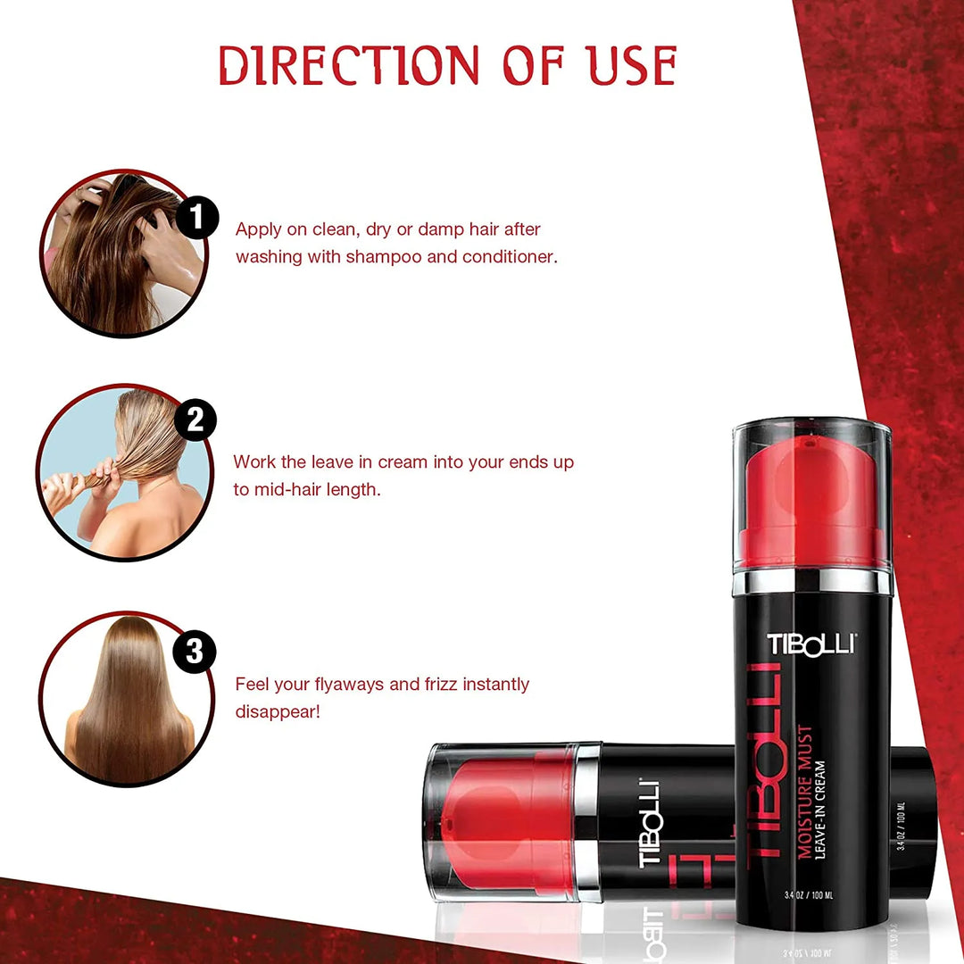 How to use Moisture Must Hair Cream