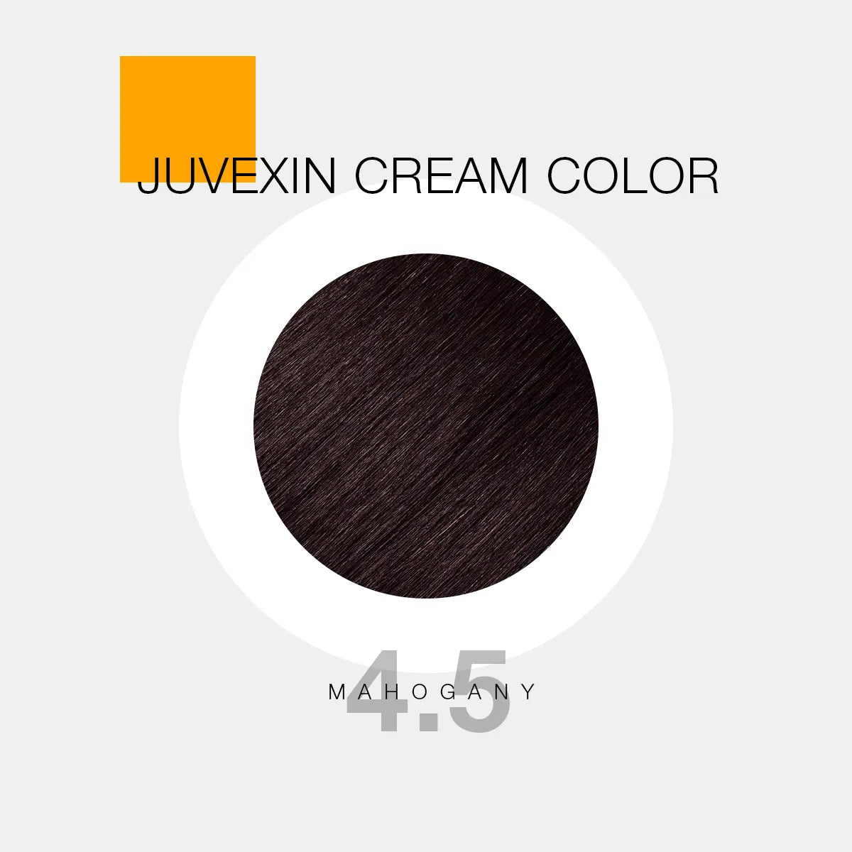 Juvexin Cream Color | 4.5 Mahogany hair color