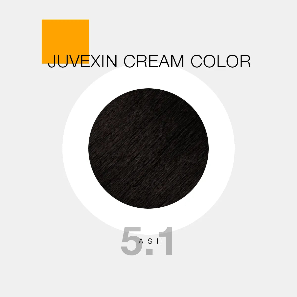 Juvexin Cream Color | 5.1 Ash hair color