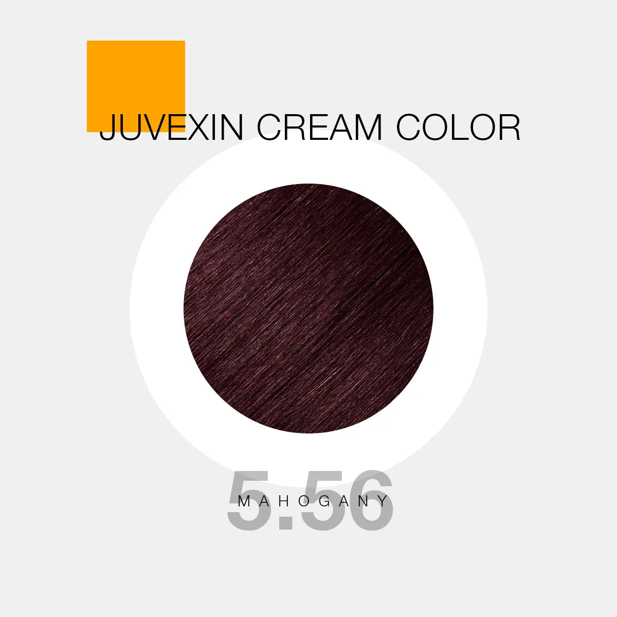 Juvexin Cream Color | 5.56 Mahogany hair color