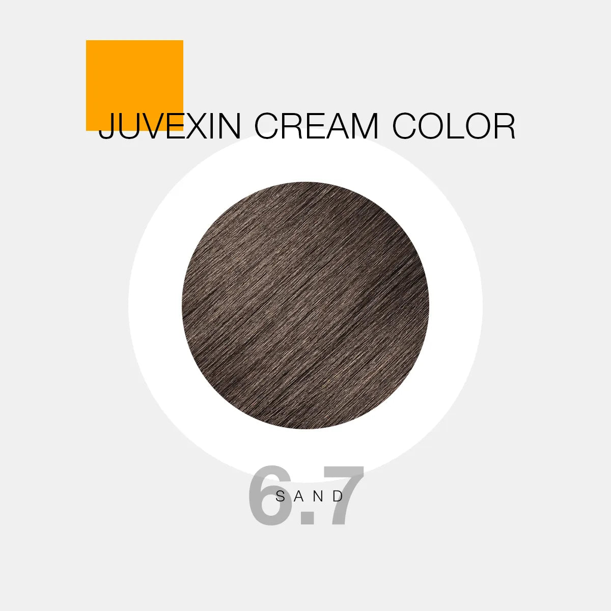 Juvexin Cream Color | 6.7 Sand hair color 