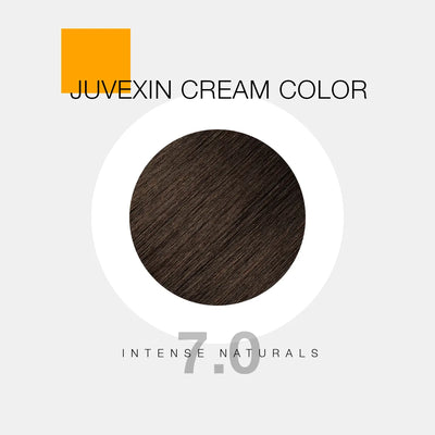 Juvexin Cream Color | 7.0 Intense Naturals hair color