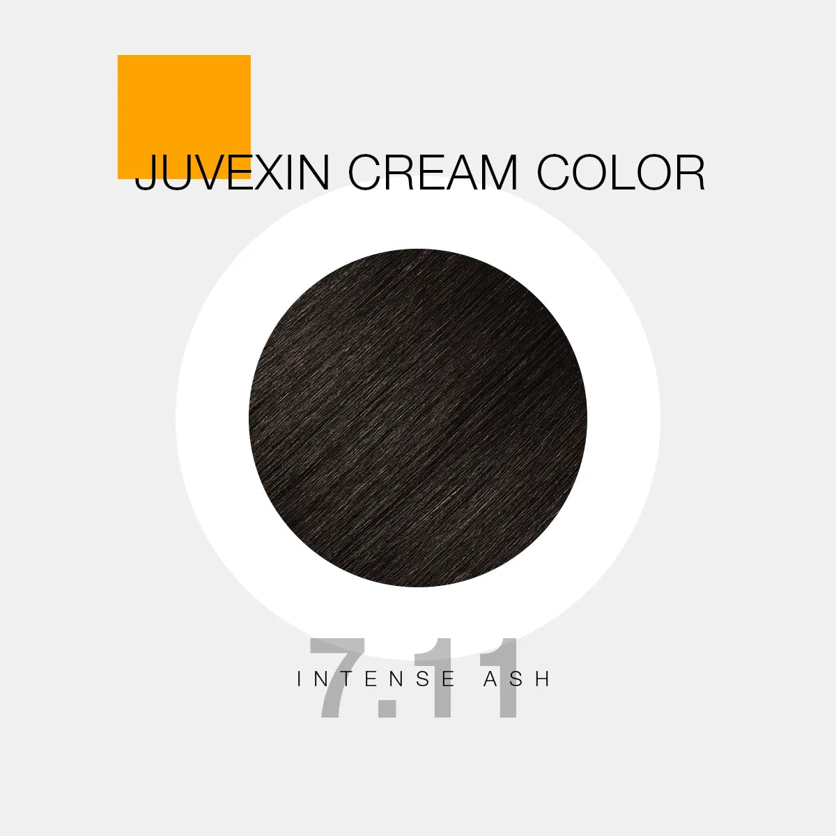 Juvexin Cream Color | 7.11 Intense Ash hair color