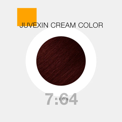 Juvexin Cream Color | 7.64 Red hair color