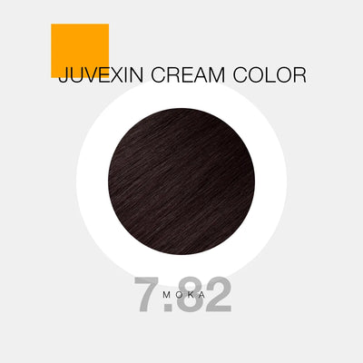 Juvexin Cream Color | 7.82 Moka hair color