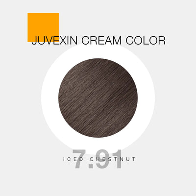 Juvexin Cream Color | 7.91 Iced chestnut hair color