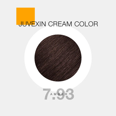 Juvexin Cream Color | 7.93 Amber hair color