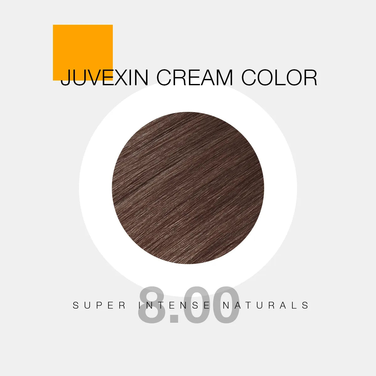 Juvexin Cream Color | 8.00 Super Intense Natural hair color