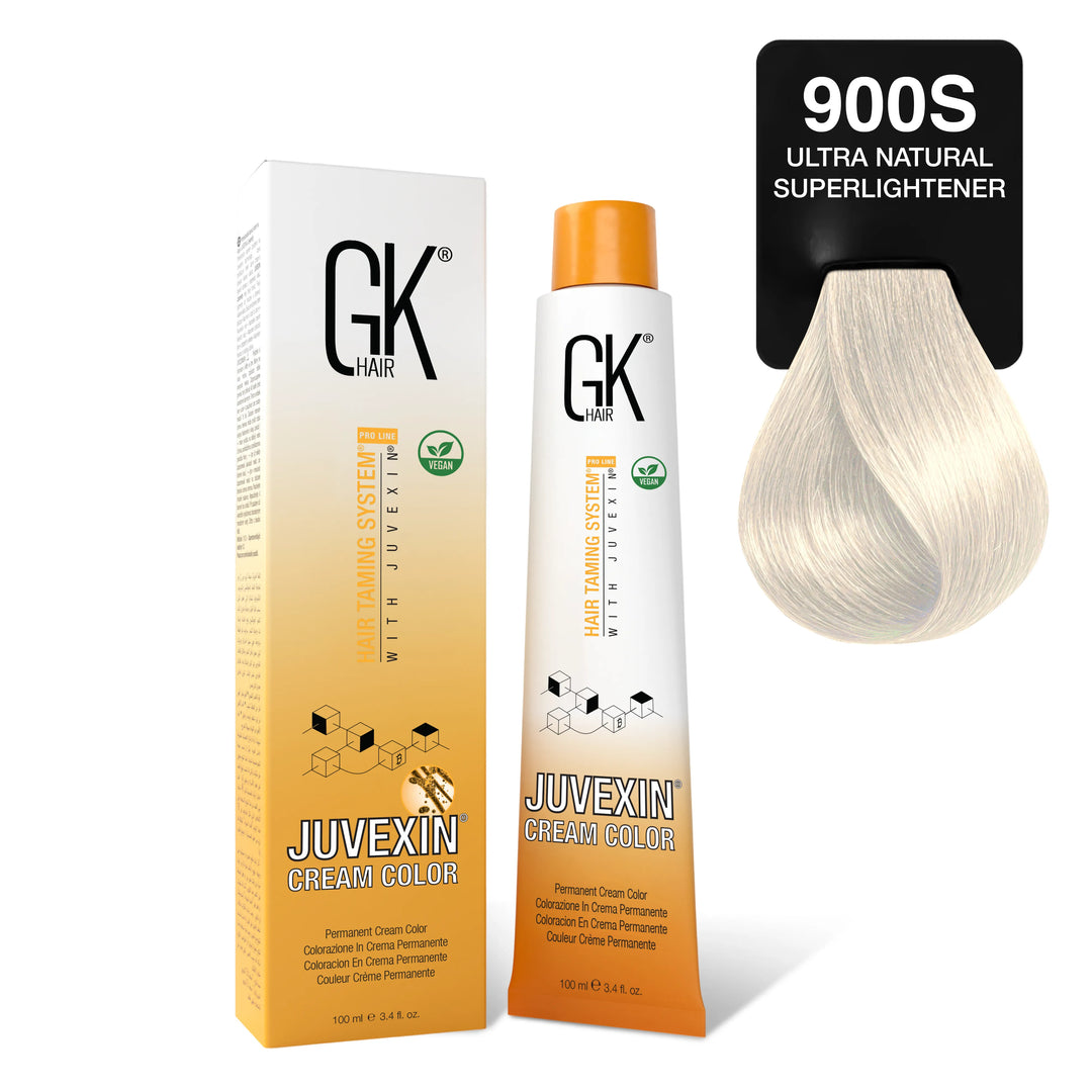 GK Hair's Juvexin 900S Natural Natural Superlighthener Cream Color product