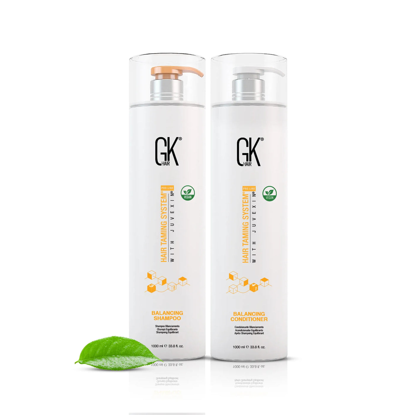 GK Hair 1000ml Balancing Shampoo and Conditioner