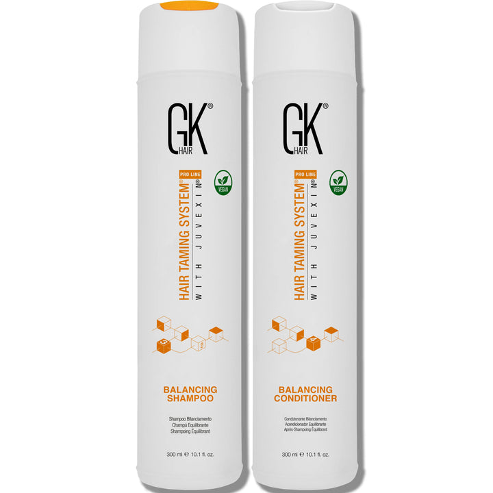 Balancing Shampoo and Conditioner Pro 300ml with a white background