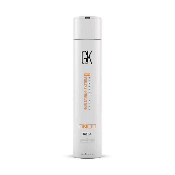 Curly hair keratin treatment | GK Hair USA