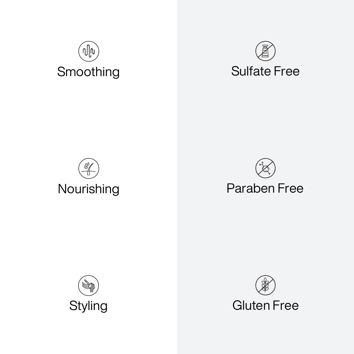 Ingredients in Cashmere hair cream