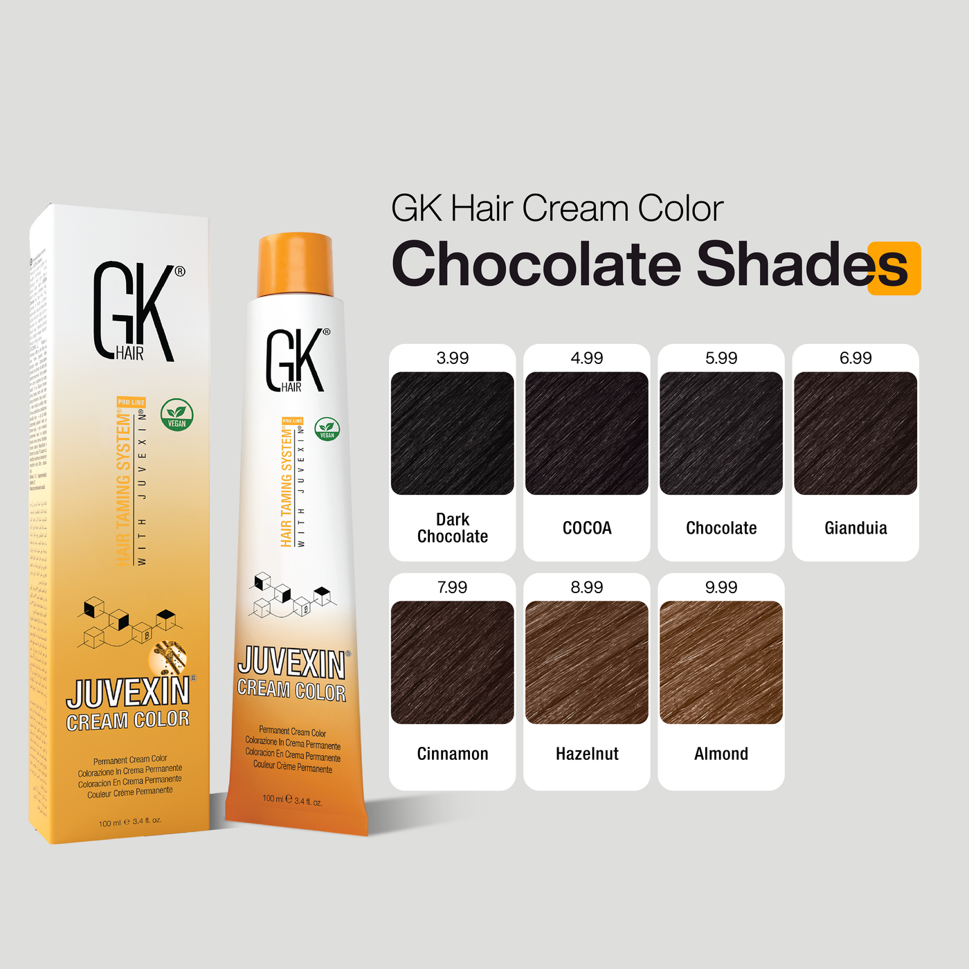 Juvexin Cream Color Pro Chocolate