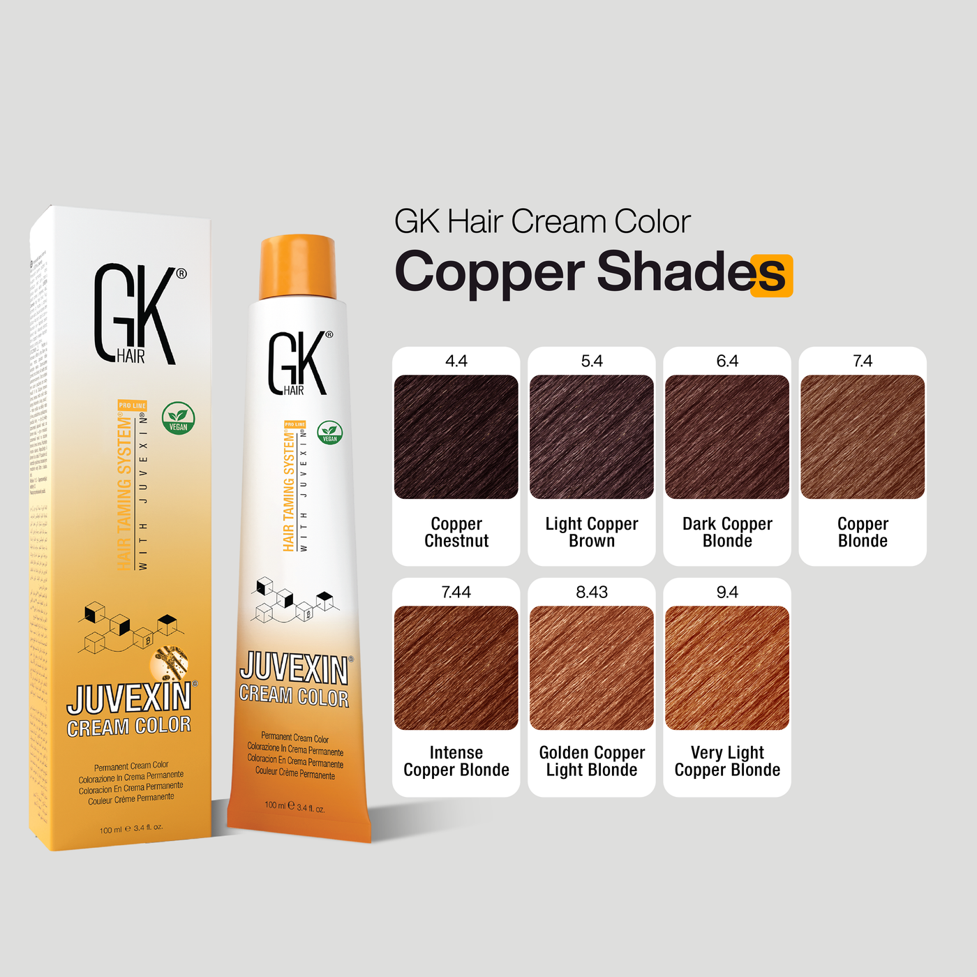 Juvexin Cream Color Pro Coppers