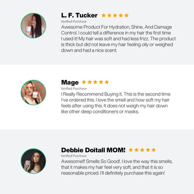 GK Hair Deep Conditioner client review