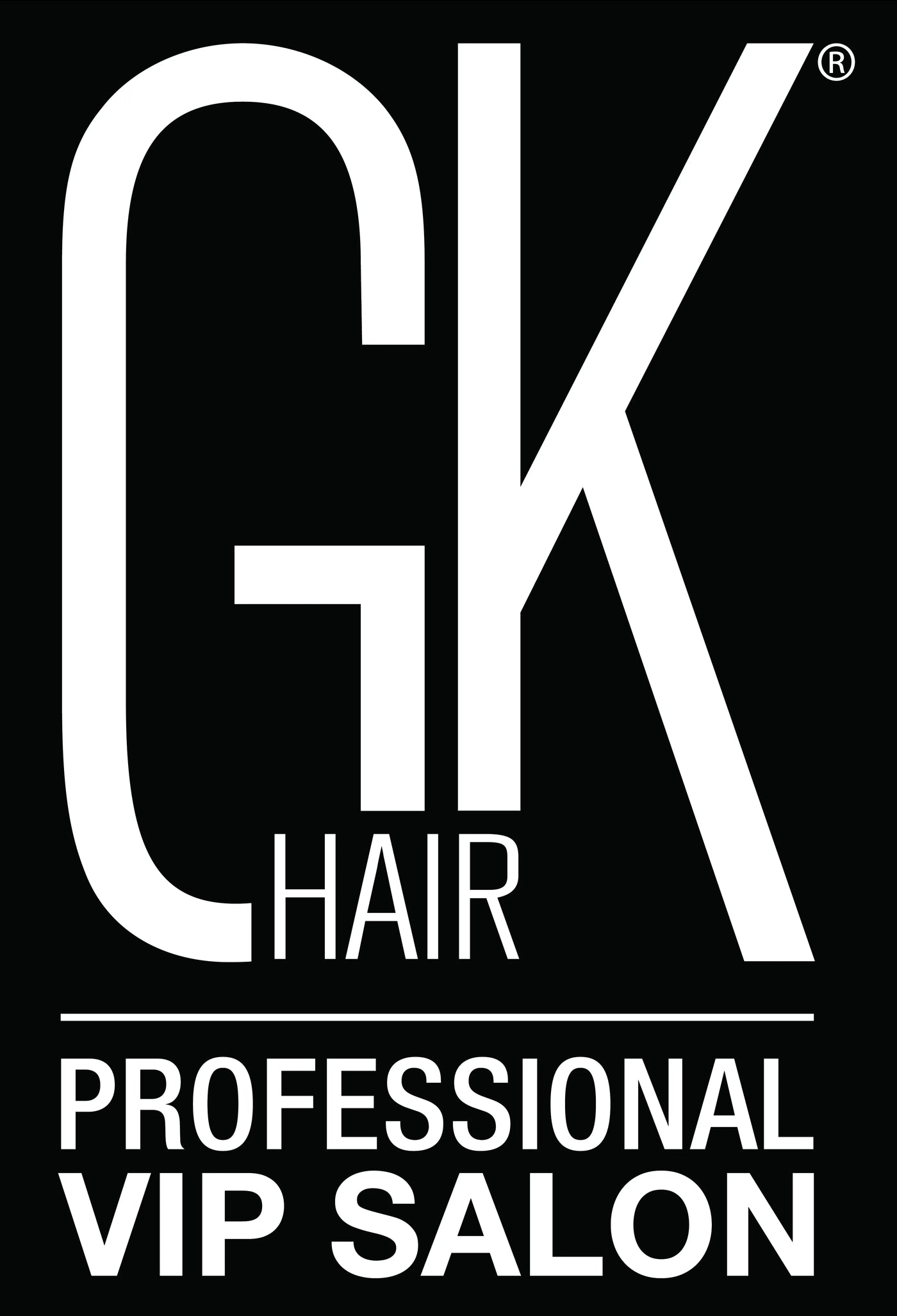 GKHAIR PROFESSIONAL VIP Salon Sign Pro