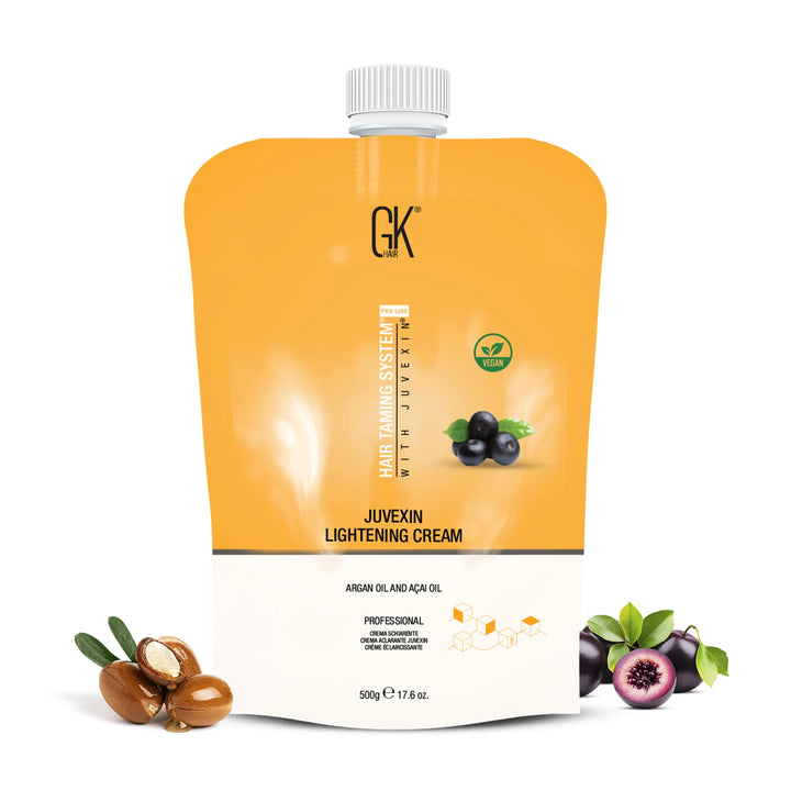 Juvexin Lightening Cream containing argan and acai oil for professionals