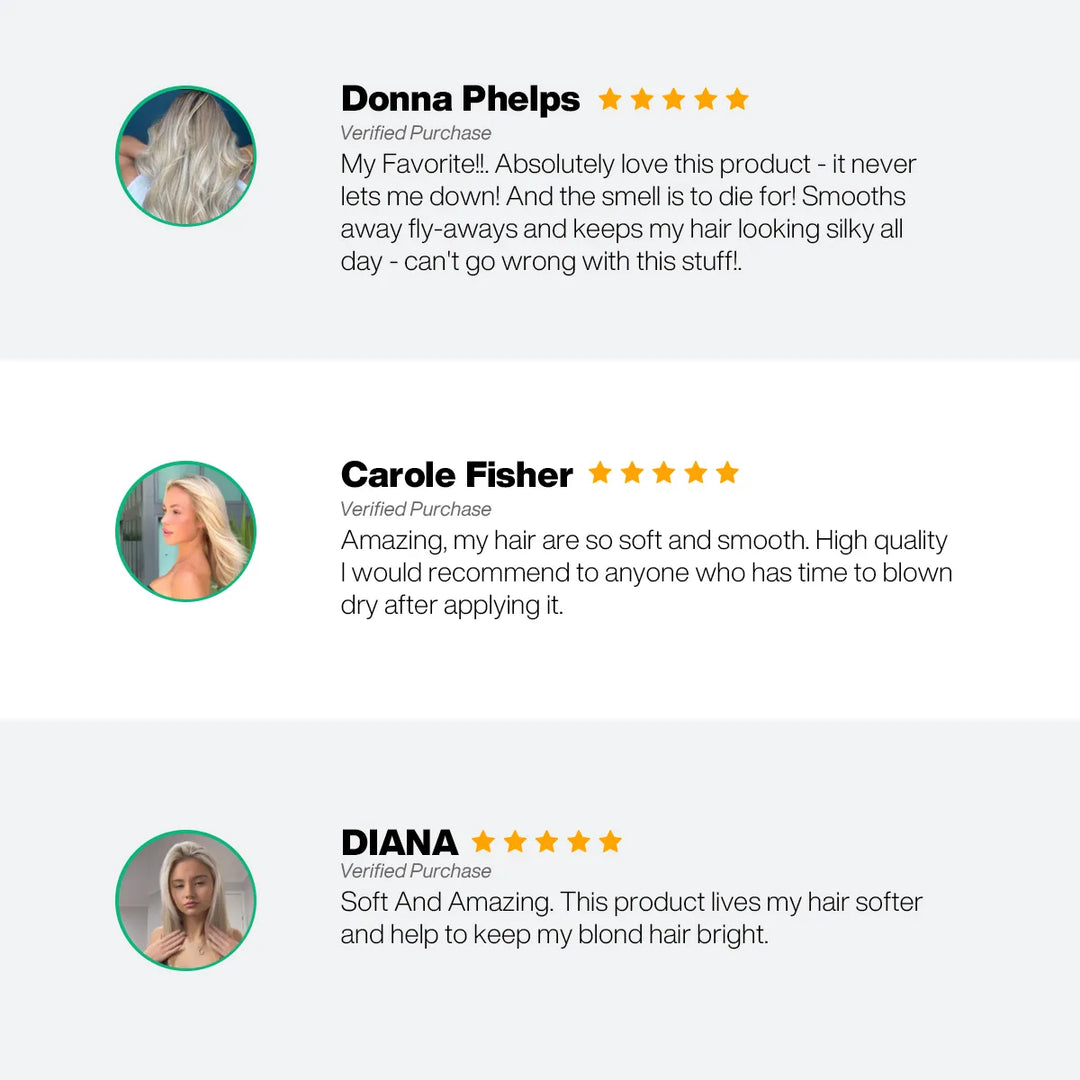 GK Hair Leave-In Bombshell Cream client review