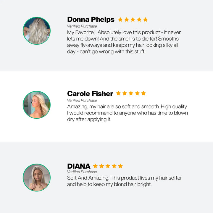GK Hair Leave-In Bombshell Cream client review
