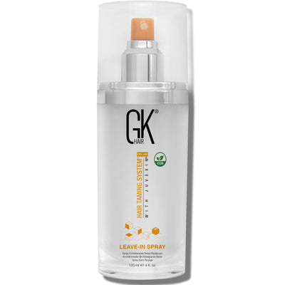 GK Hair Leave In Hair Spray 100ml with white background