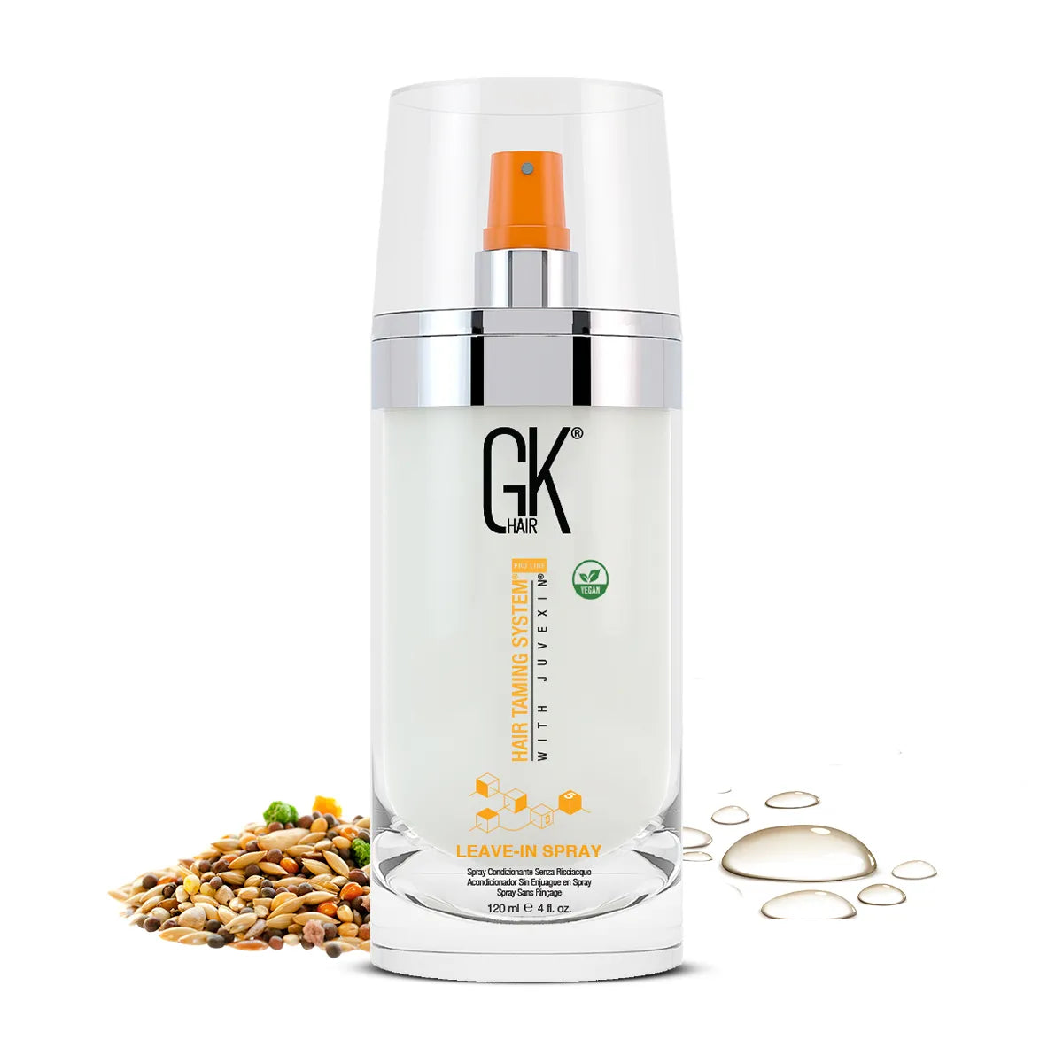Leave-In Conditioner Hair Spray 130ml | GK Kair USA