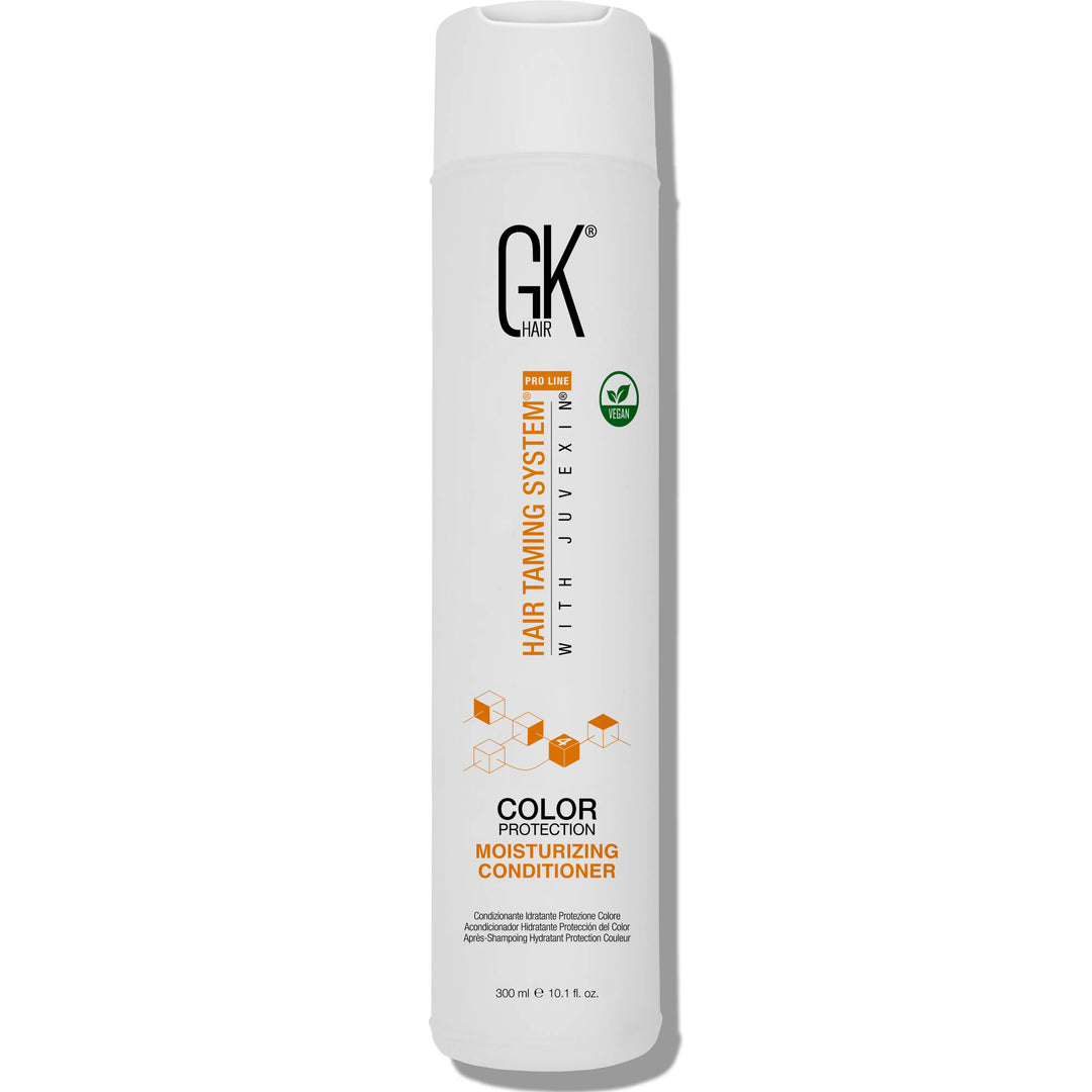 GK Hair Moisturizing shampoo and conditioner for frizz-free, shiny hair