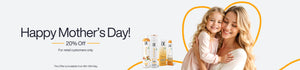 Happy mother and her daughter for the GK Hair mother's day sale with 20% discount 