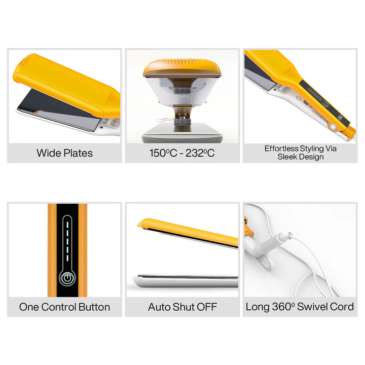 Shop One Control Titanium Flat Iron Online from GK Hair – GK Hair USA