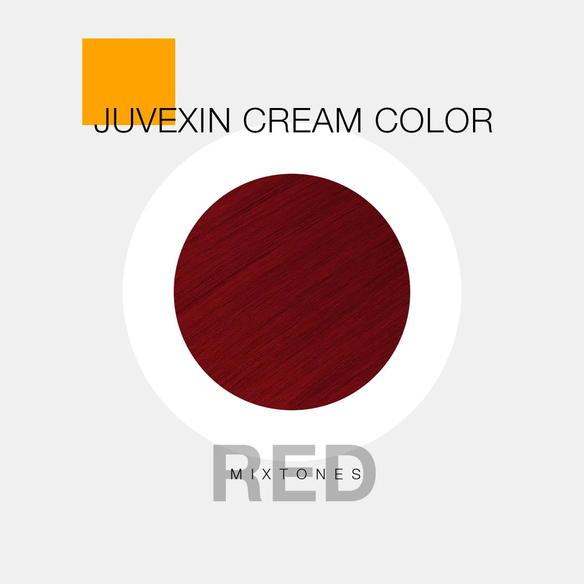 Juvexin Cream Color | Red Mixtones hair color