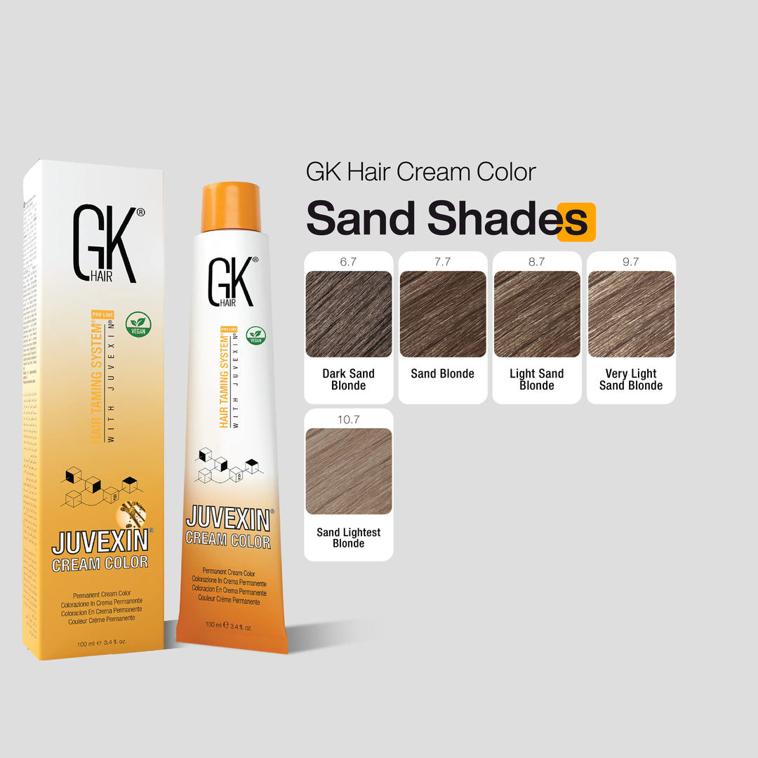 GK Hair Juvexin Cream Color | Best Hair Cream Color – GK Hair USA
