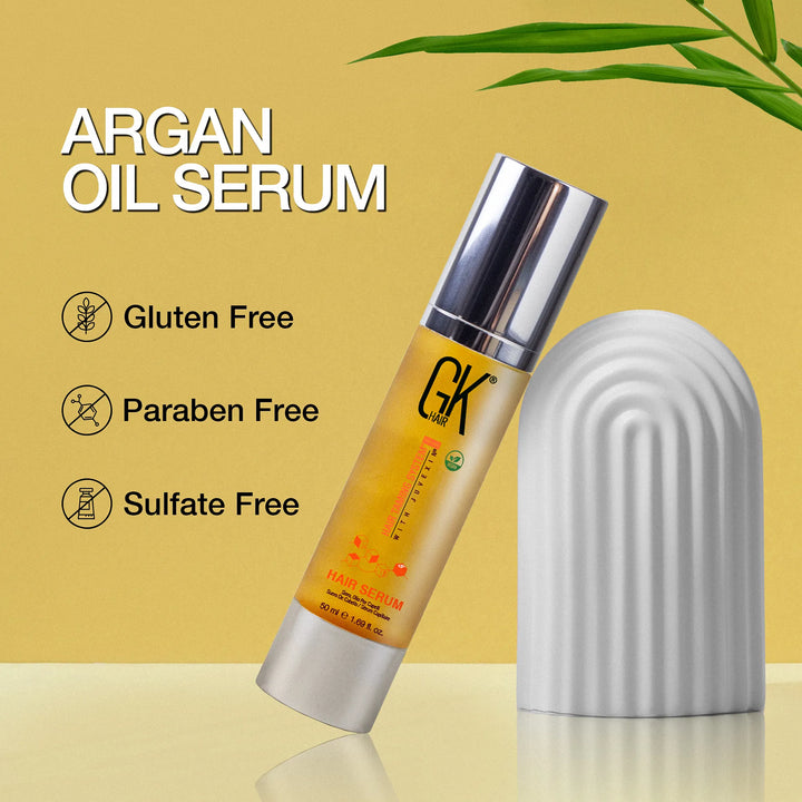 Suero de aceite de argán orgánico para el cabello GK Hair – GK