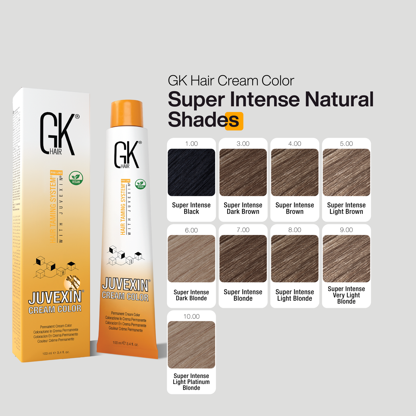 Juvexin Cream Color Pro Super Intense Naturals