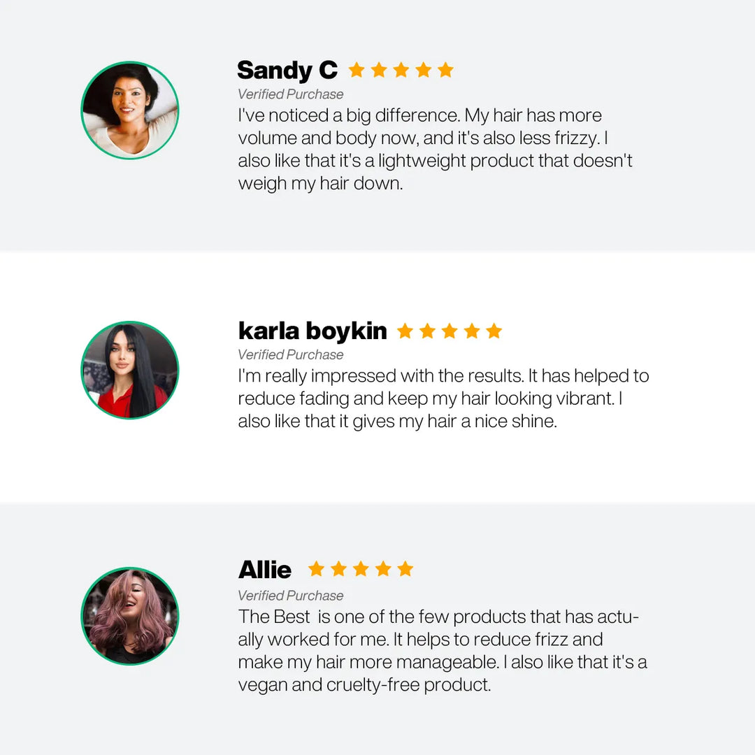 The Best hair treatment client review