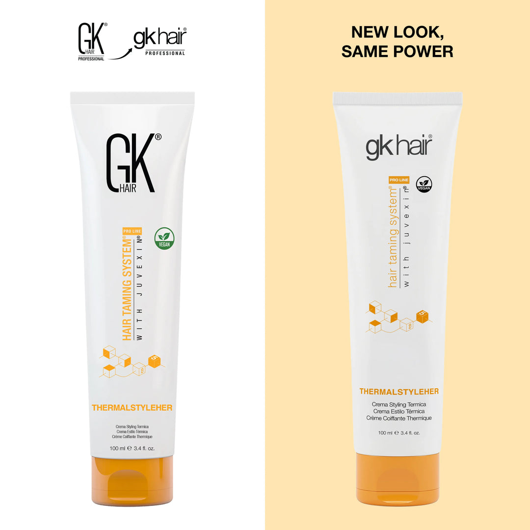 ThermalStyleHer Cream GK Hair | Heat Protectant Cream – GK Hair USA