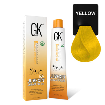 GK Hair's Juvexin Yellow Cream Color product