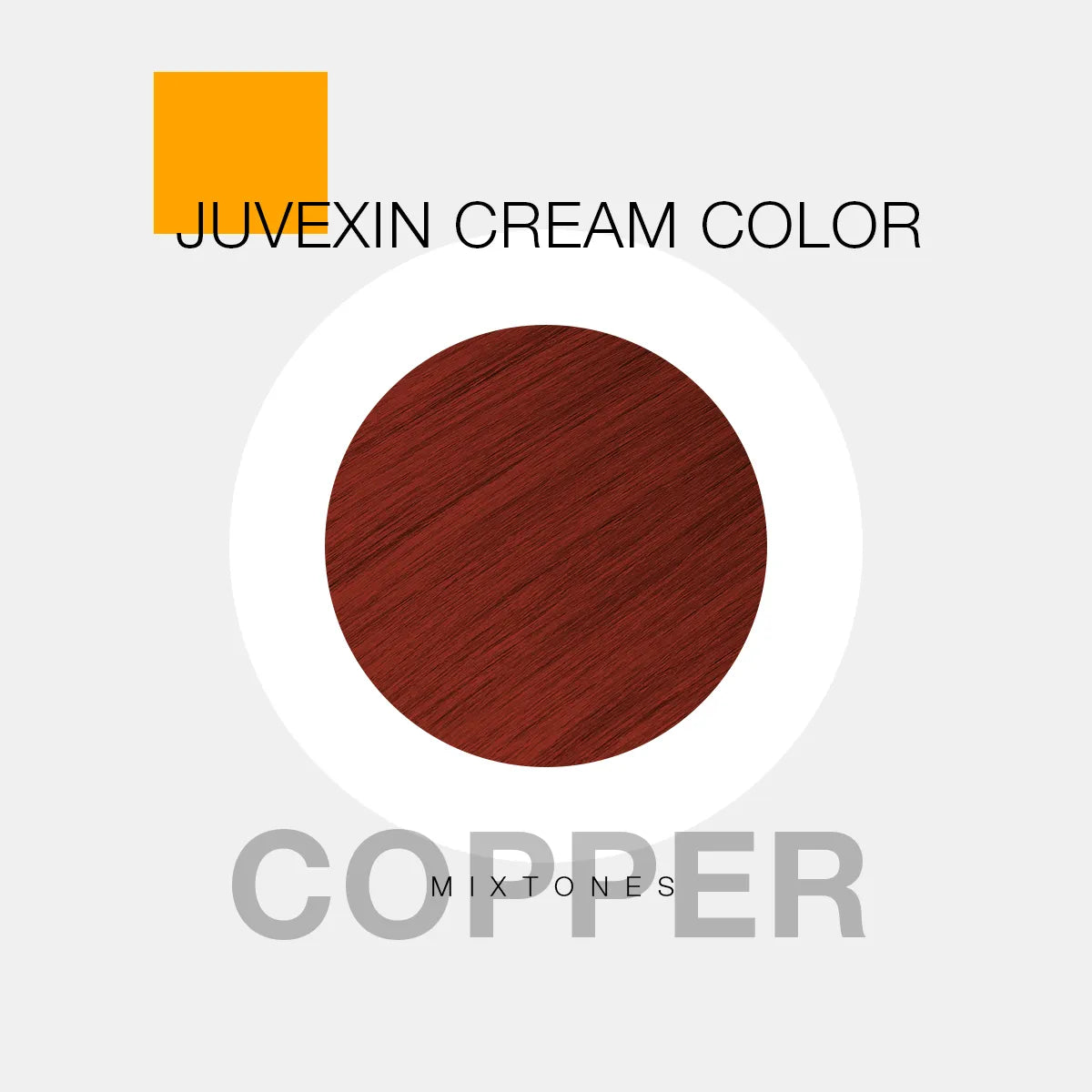 Juvexin Cream Color | Copper Mixtones hair color