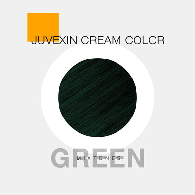 Juvexin Cream Color | Green Mixtones hair color