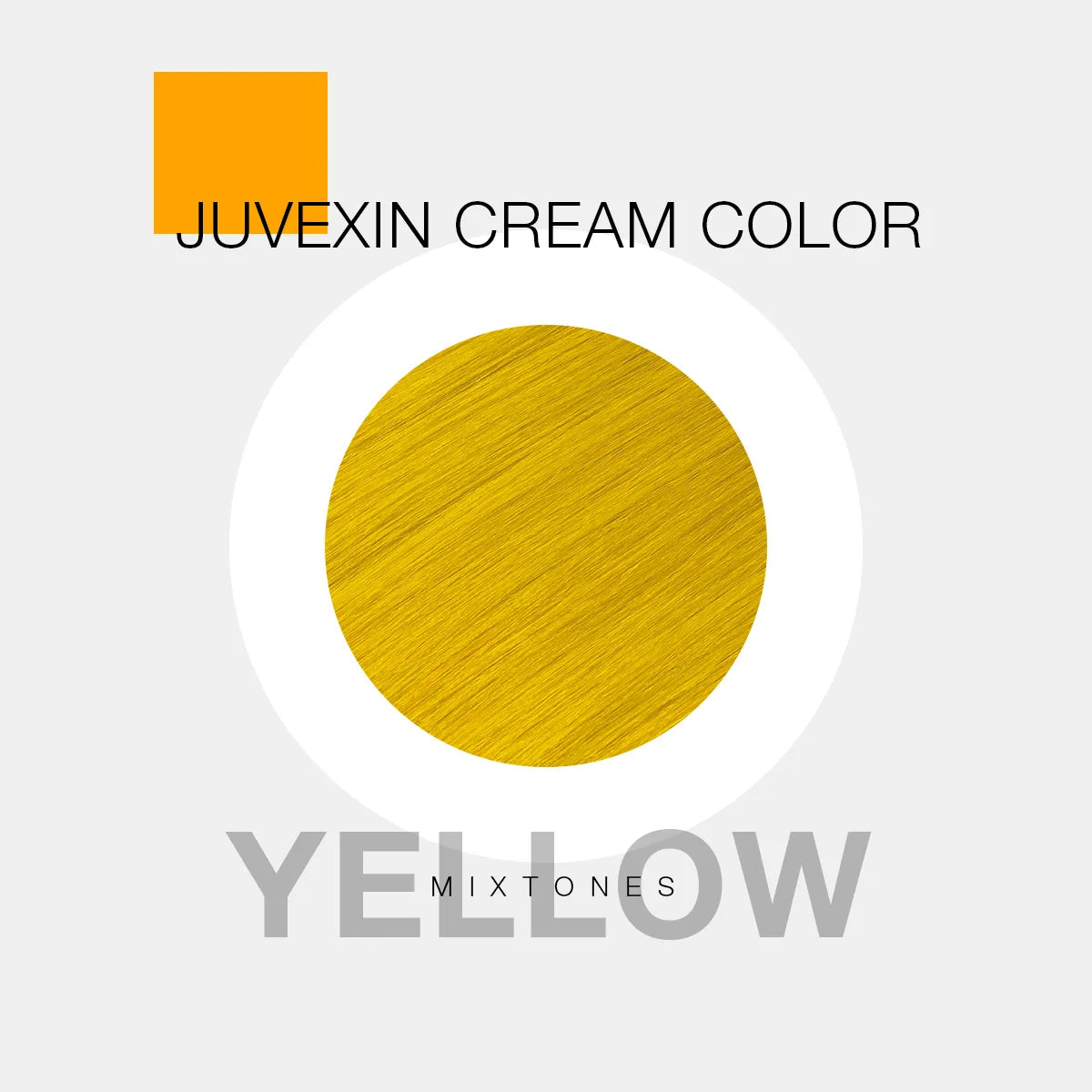 Juvexin Cream Color | Yellow Mixtones hair color