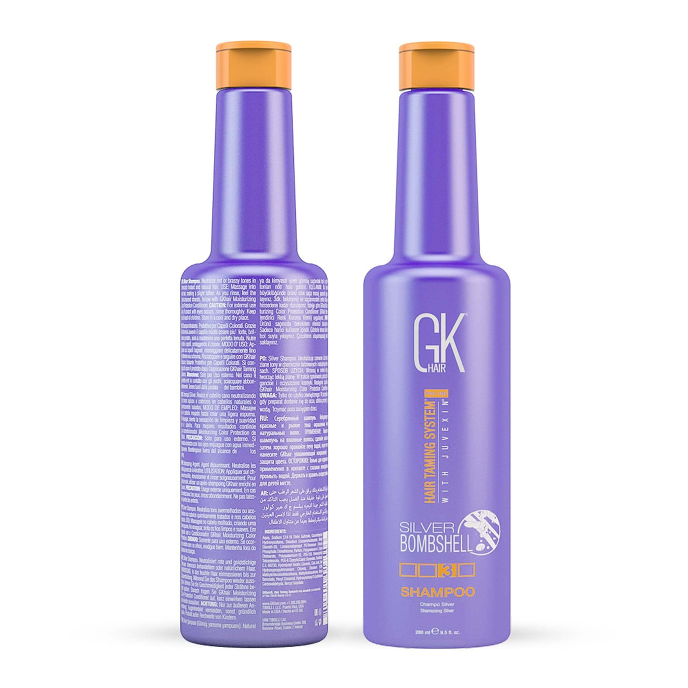 Silver Shampoo for Blonde Hair - GK Hair