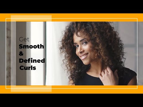 Curlsdefineher Creates smooth, soft, defined curls and waves while activating curls controlling frizz | GKhair 